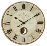 Часы  Harrison Gray 30" Wall Clock