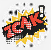 Металлическая накладка на фасад Comic Zonk